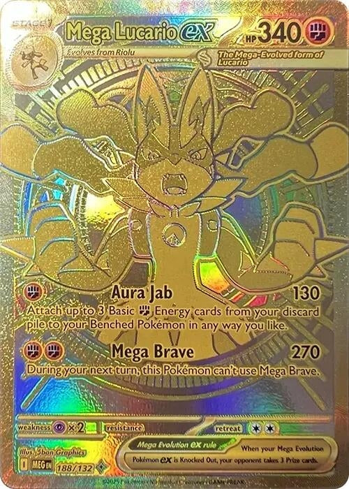 Mega Lucario ex (188/132)