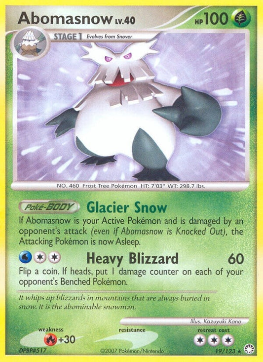 Abomasnow (19/123)