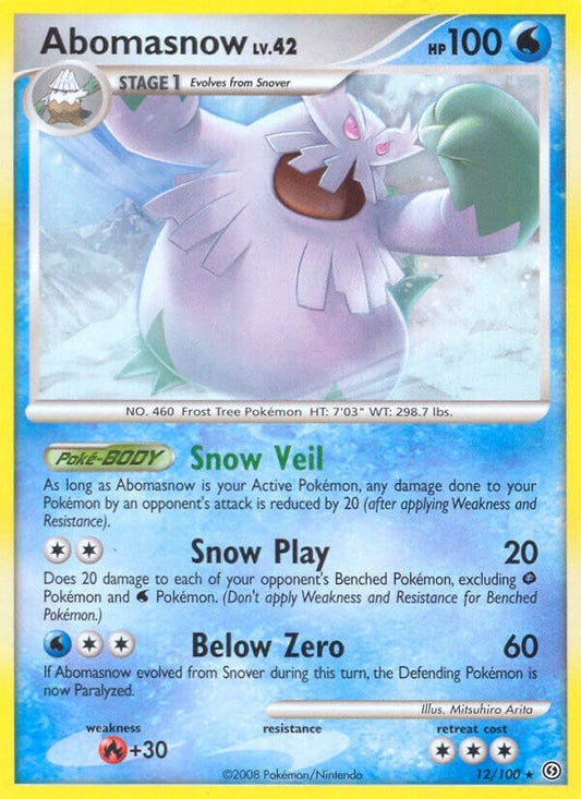 Abomasnow (12/100)
