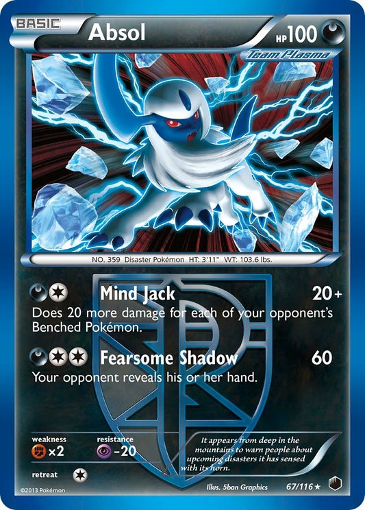 Image for Absol (Team Plasma) (67/116) - Pokemon