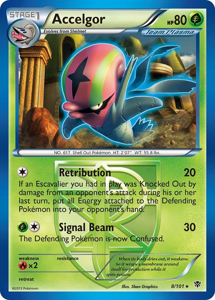 Image for Accelgor (Team Plasma) (8/101) - Pokemon