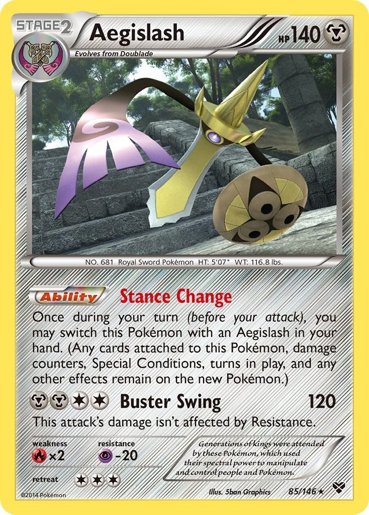 Image for Aegislash (85) (85/146) - Pokemon