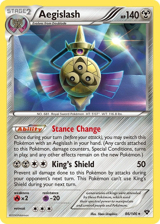 Image for Aegislash (86) (86/146) - Pokemon