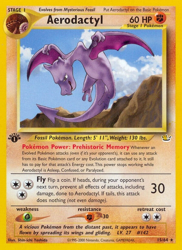 Image for Aerodactyl (15/64) - Pokemon