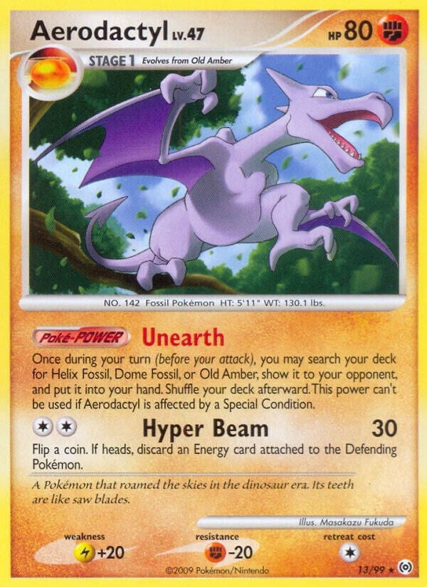 Image for Aerodactyl (13/99) - Pokemon