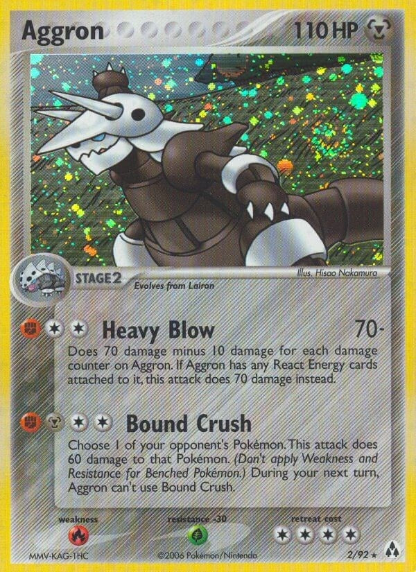 Image for Aggron (2/92) - Pokemon