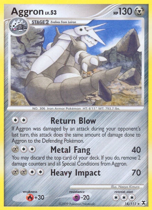 Image for Aggron (14/111) - Pokemon