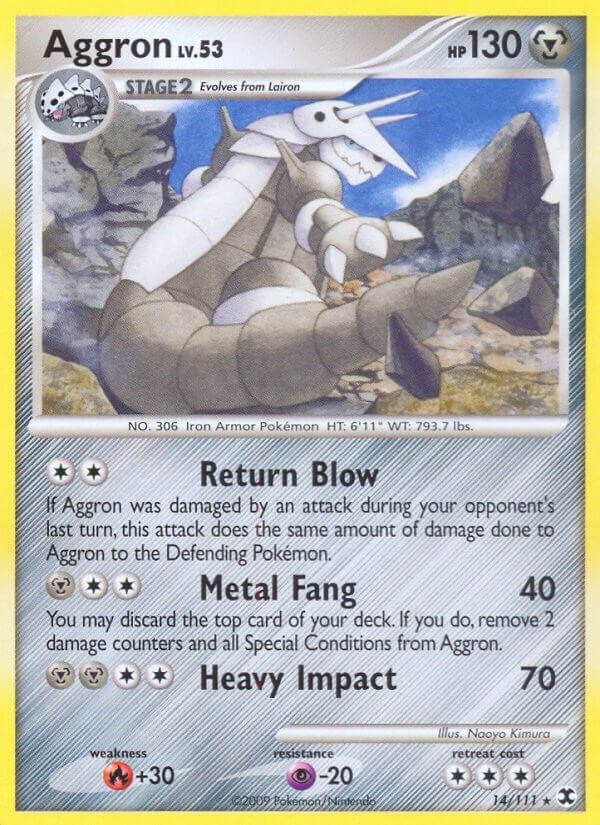 Image for Aggron (14/111) - Pokemon