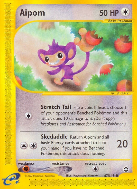 Image for Aipom (067/147) - Pokemon