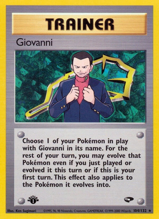 Image for Giovanni (104) (104/132) - Pokemon