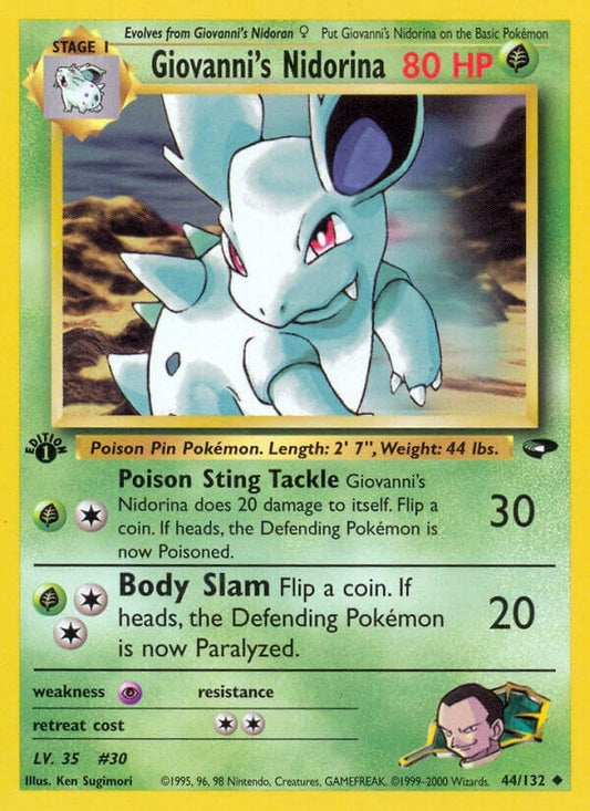 Image for Giovanni's Nidorina (044/132) - Pokemon