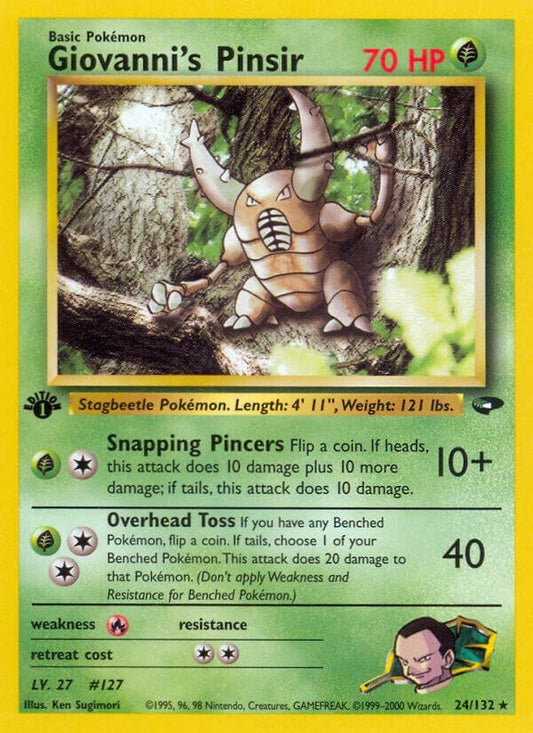 Image for Giovanni's Pinsir (024/132) - Pokemon