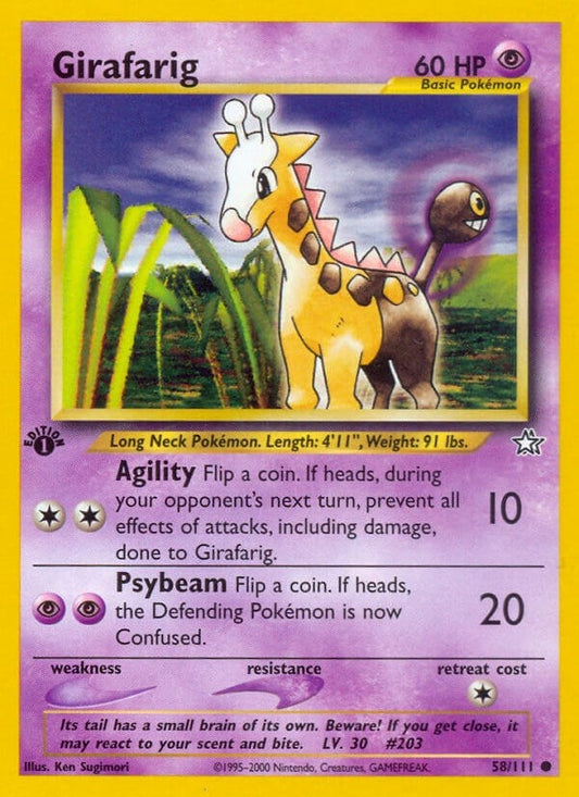 Image for Girafarig (058/111) - Pokemon