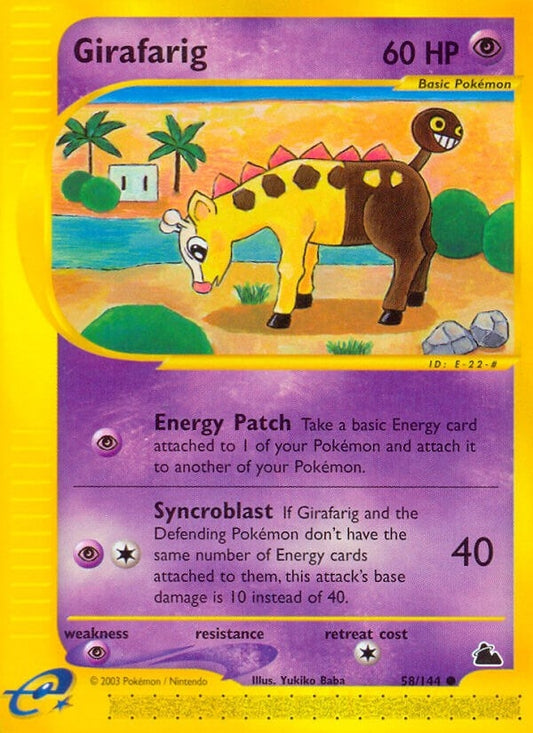 Image for Girafarig (058/144) - Pokemon