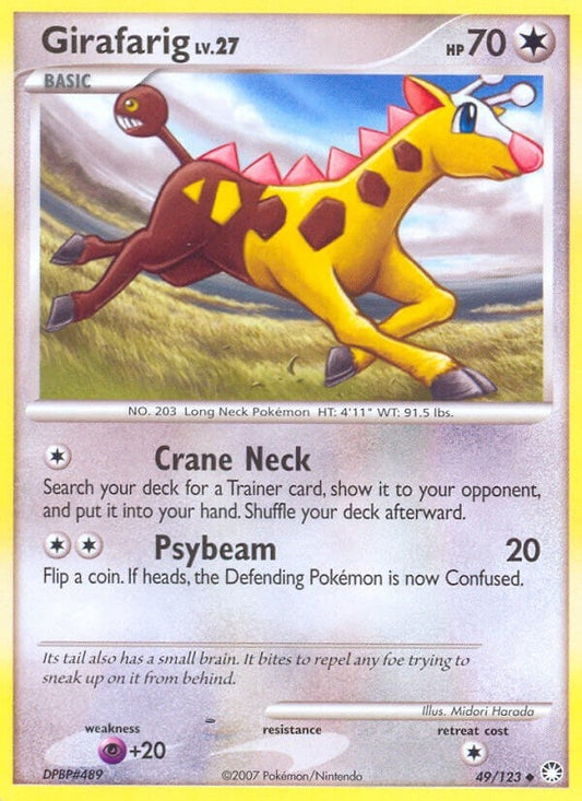 Image for Girafarig (49/123) - Pokemon