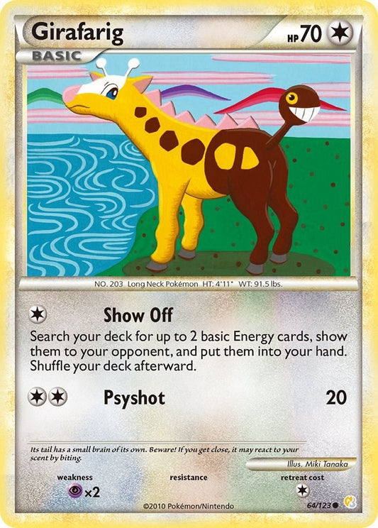 Image for Girafarig (64/123) - Pokemon