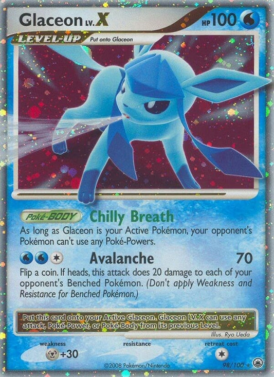 Image for Glaceon LV.X (98/100) - Pokemon