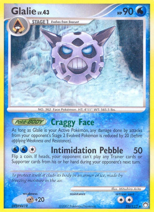 Image for Glalie (25/123) - Pokemon