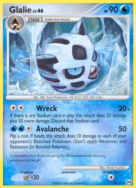 Image for Glalie (18/99) - Pokemon