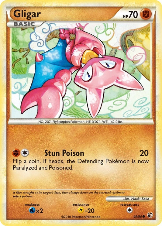 Image for Gligar (49/90) - Pokemon
