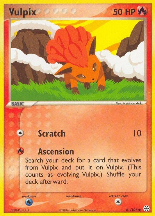 Image for Vulpix (81/101) - Pokemon