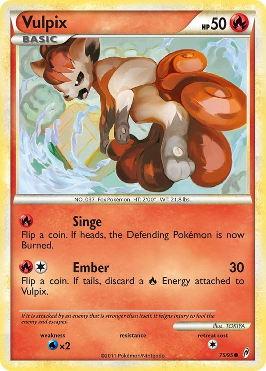 Image for Vulpix (75/95) - Pokemon