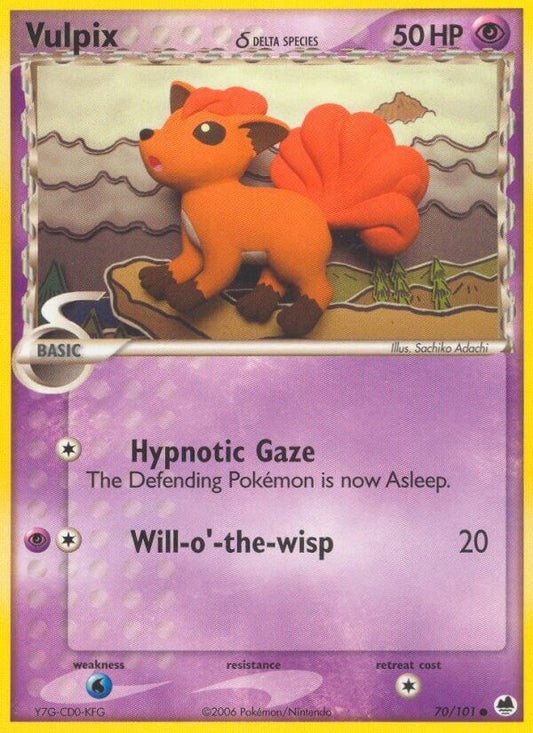 Image for Vulpix (Delta Species) (70/101) - Pokemon