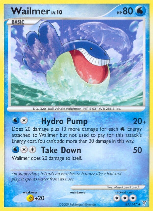 Image for Wailmer (87) - Pokemon