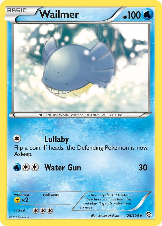 Image for Wailmer (25/124) - Pokemon