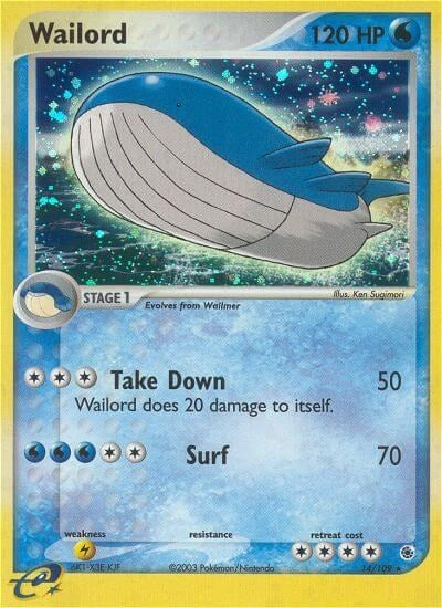 Image for Wailord (14/109) - Pokemon
