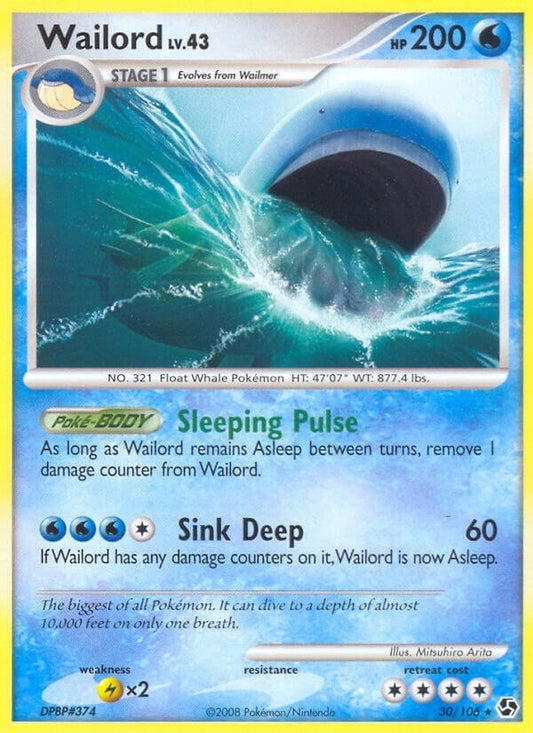 Image for Wailord (30/106) - Pokemon