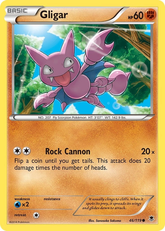 Image for Gligar (46/119) - Pokemon