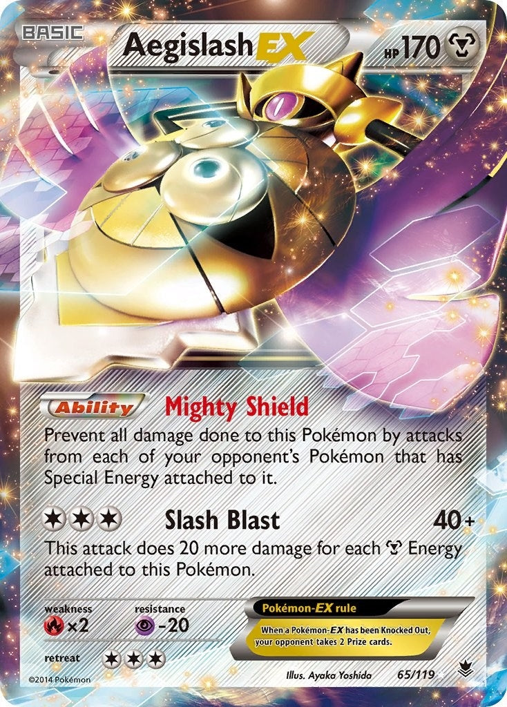 Image for Aegislash EX (65/119) - Pokemon