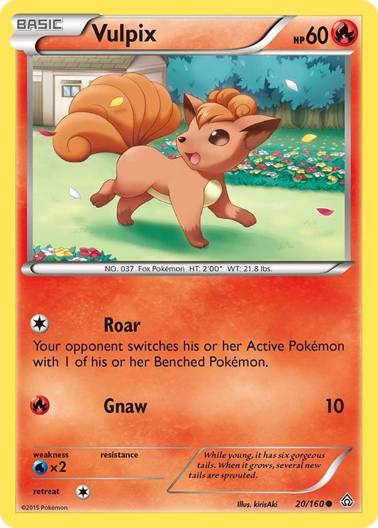 Image for Vulpix (20/160) - Pokemon