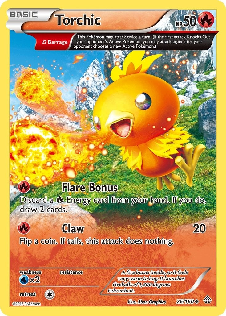 Image for Torchic (Omega) (26/160) - Pokemon