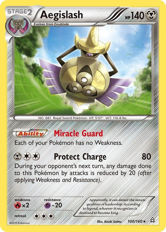 Image for Aegislash (100/160) - Pokemon