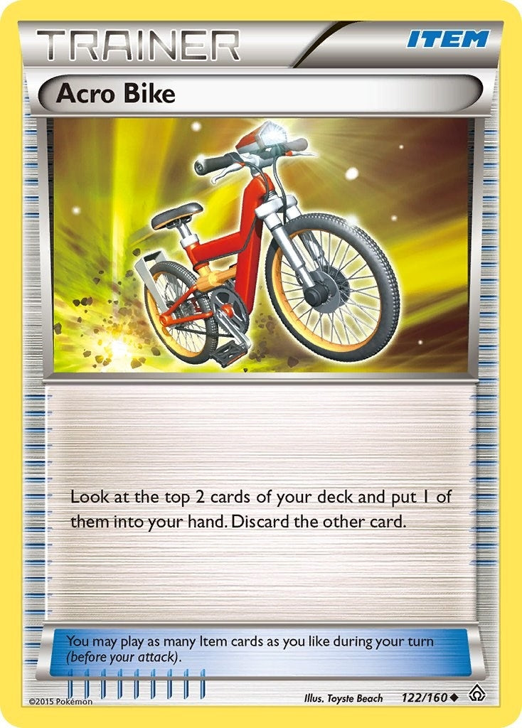 Image for Acro Bike (122/160) - Pokemon