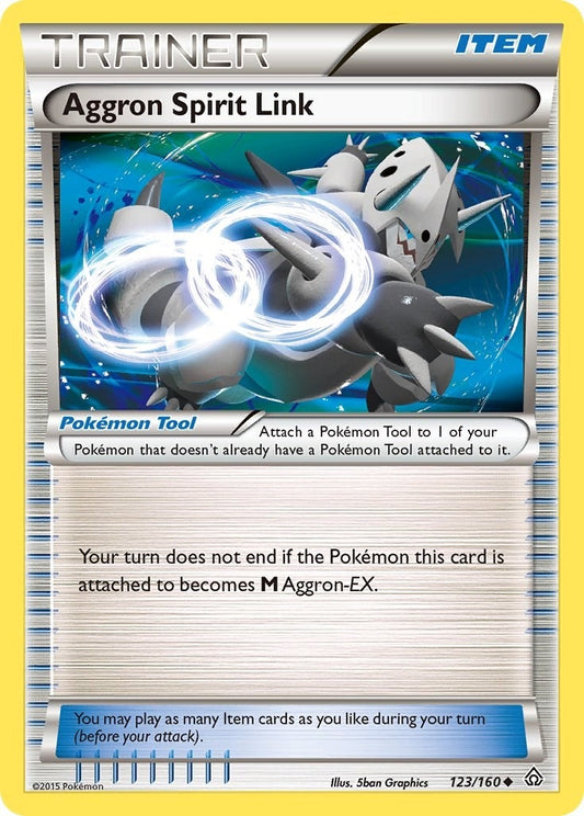Image for Aggron Spirit Link (123/160) - Pokemon