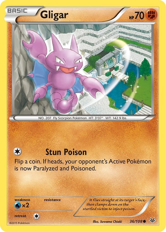 Image for Gligar (36/108) - Pokemon