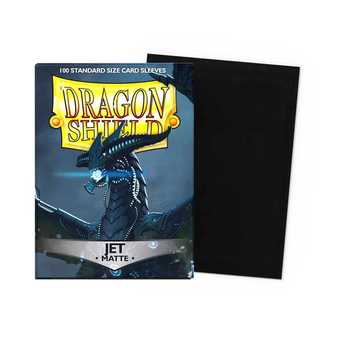 Jet - Matte Sleeves - Standard Size (100ct)