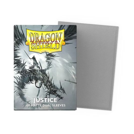 Justice - Matte Dual Sleeves - Standard Size (100ct)