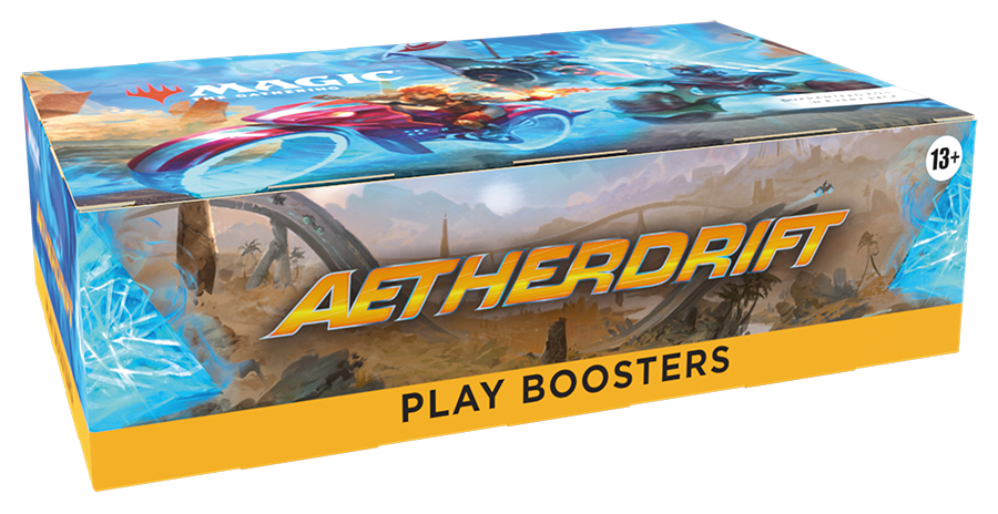 Aetherdrift Play Booster Display