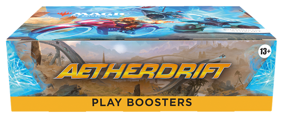 Aetherdrift Play Booster Display