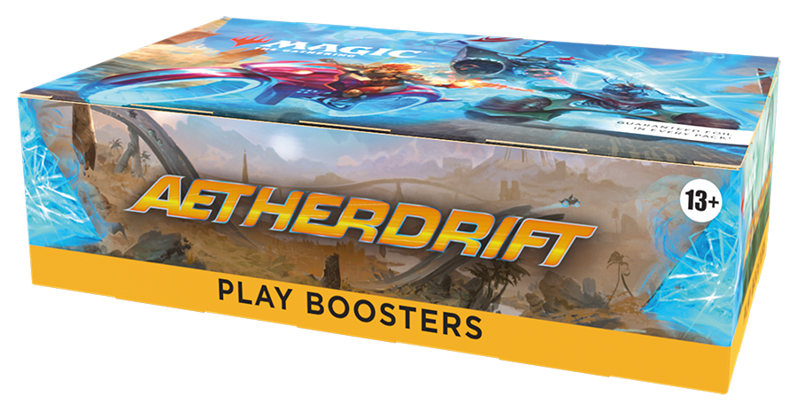 Aetherdrift Play Booster Display