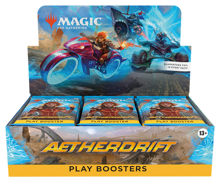 Aetherdrift Play Booster Display