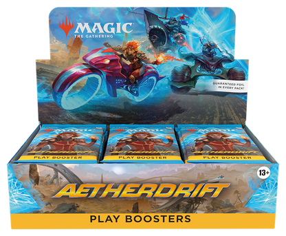 Aetherdrift Play Booster Display