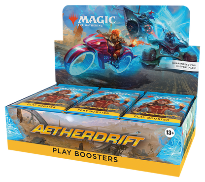 Aetherdrift Play Booster Display