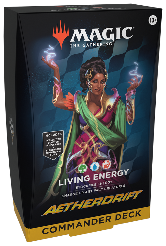 Aetherdrift Commander Deck: Living Energy