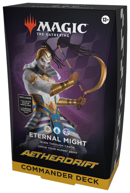 Aetherdrift Commander Deck: Eternal Might