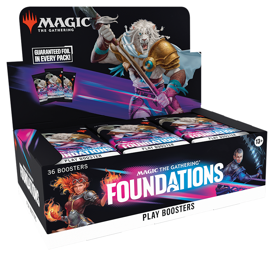 Magic: The Gathering Foundations Play Booster Display